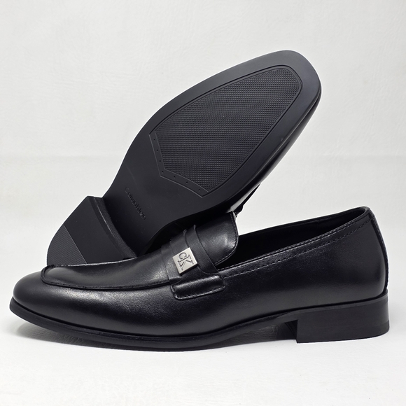 Calvin Klein Men's Dress Shoes Obexx Black Loafer CMJIMMON-R Size 7.5 New